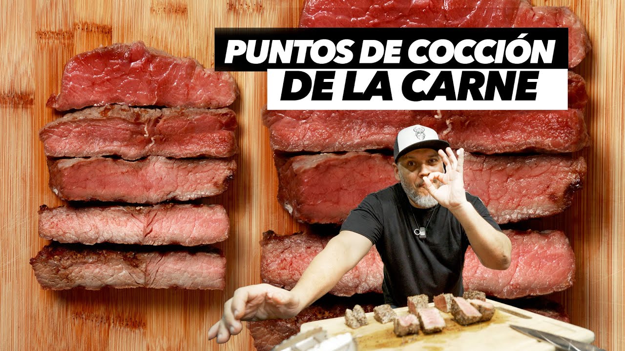 puntos de la carne en inglés y español