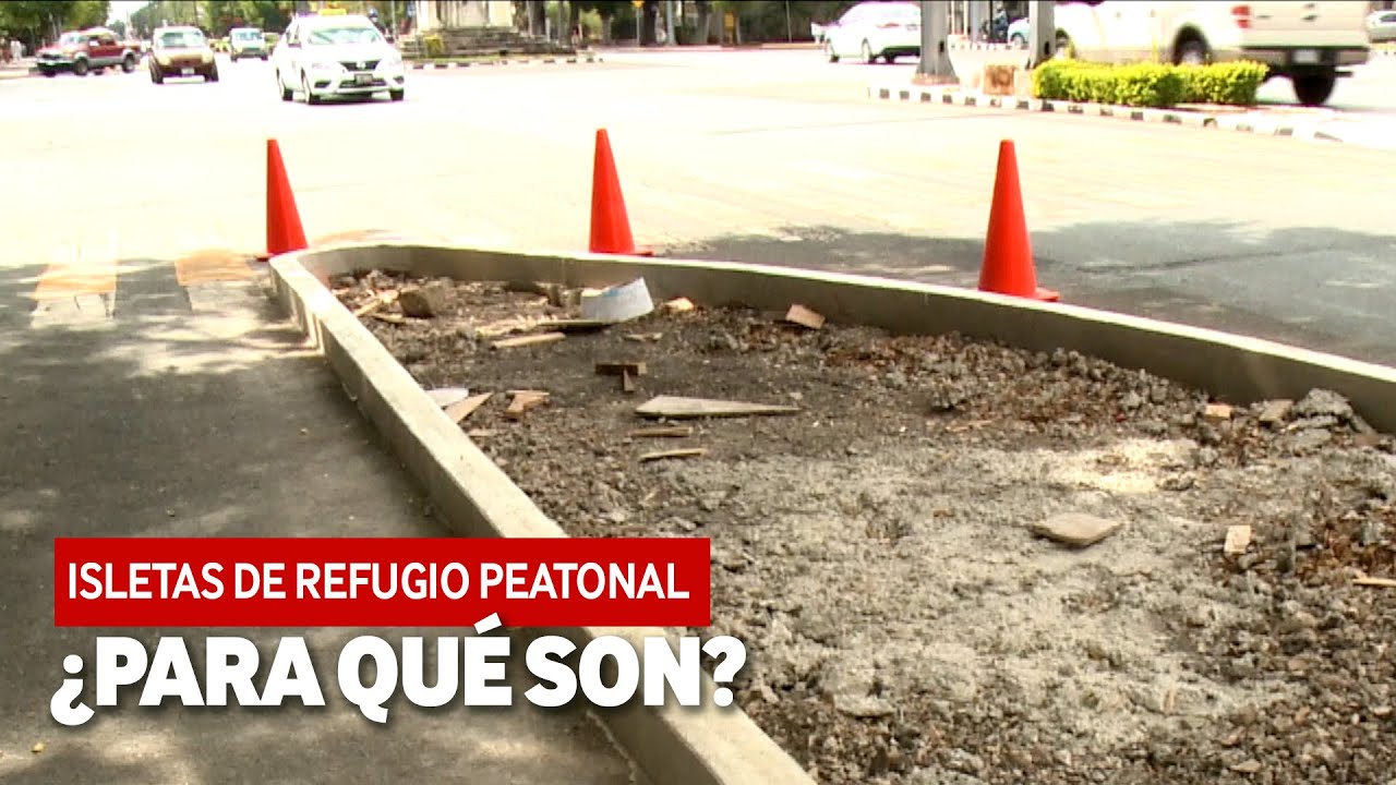 que es una isleta en la carretera