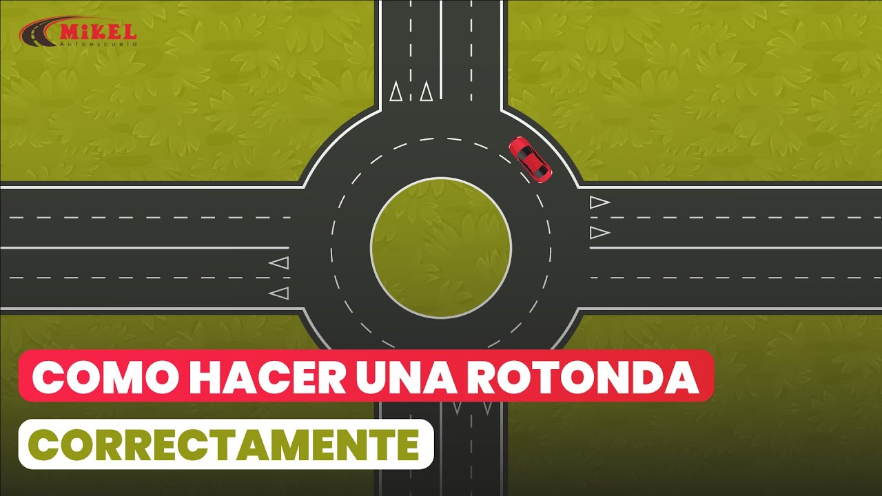quien tiene preferencia en una rotonda de dos carriles
