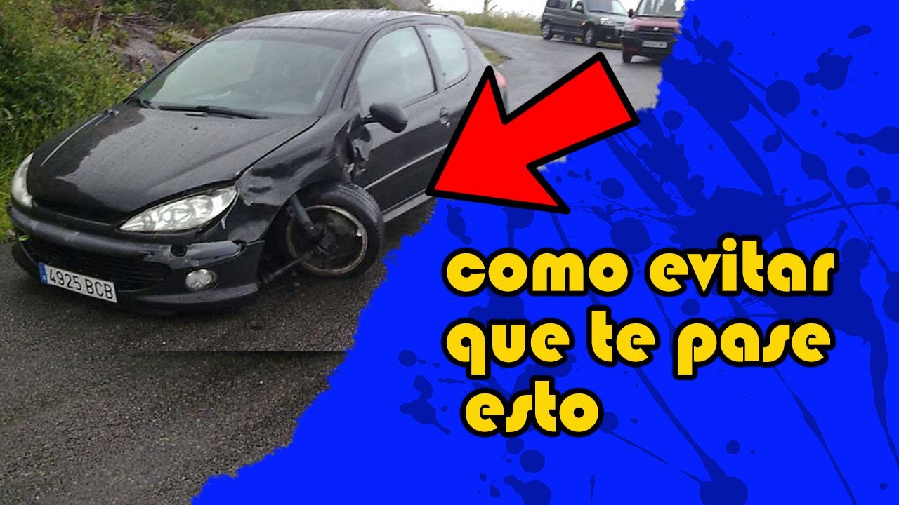 se puede circular con un amortiguador roto