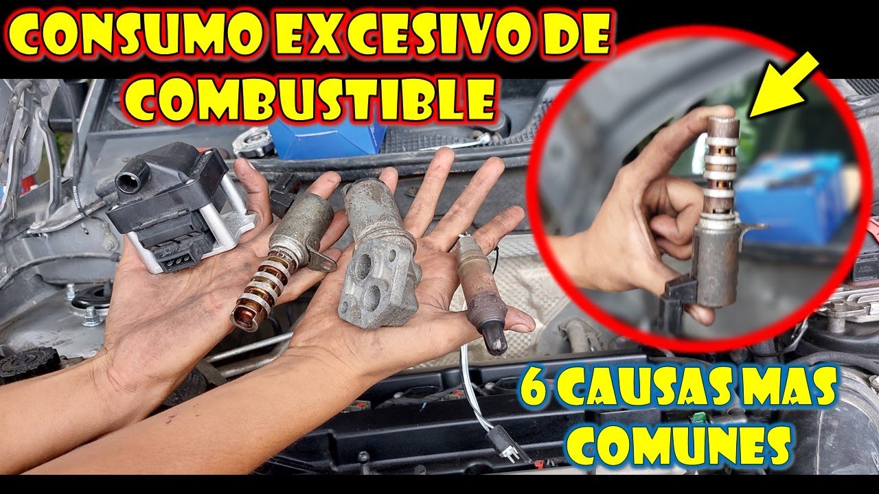 su vehiculo consume mucho carburante que debe revisar