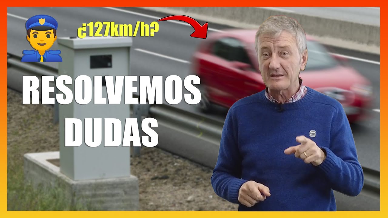te puede multar un radar móvil de frente