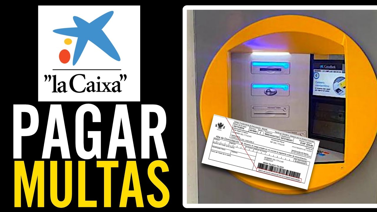 cómo pagar una multa en el cajero