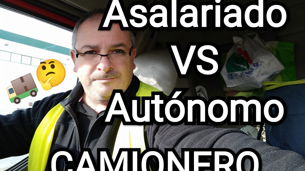 cuanto gana un camionero autonomo en españa
