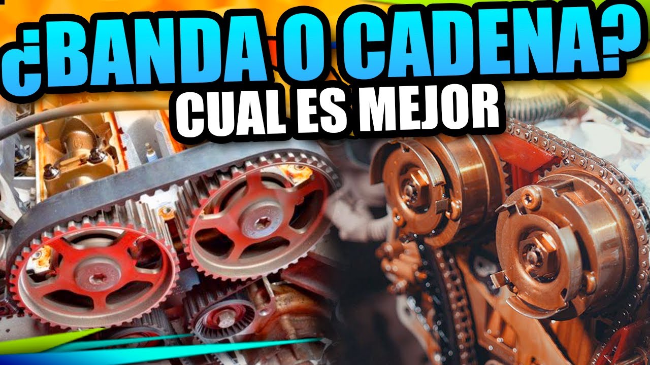 diferencia entre cadena y correa de distribución