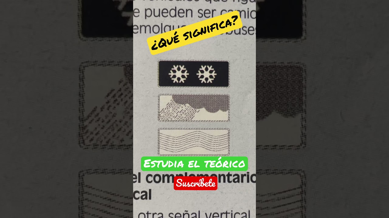 este panel debajo de una señal vertical