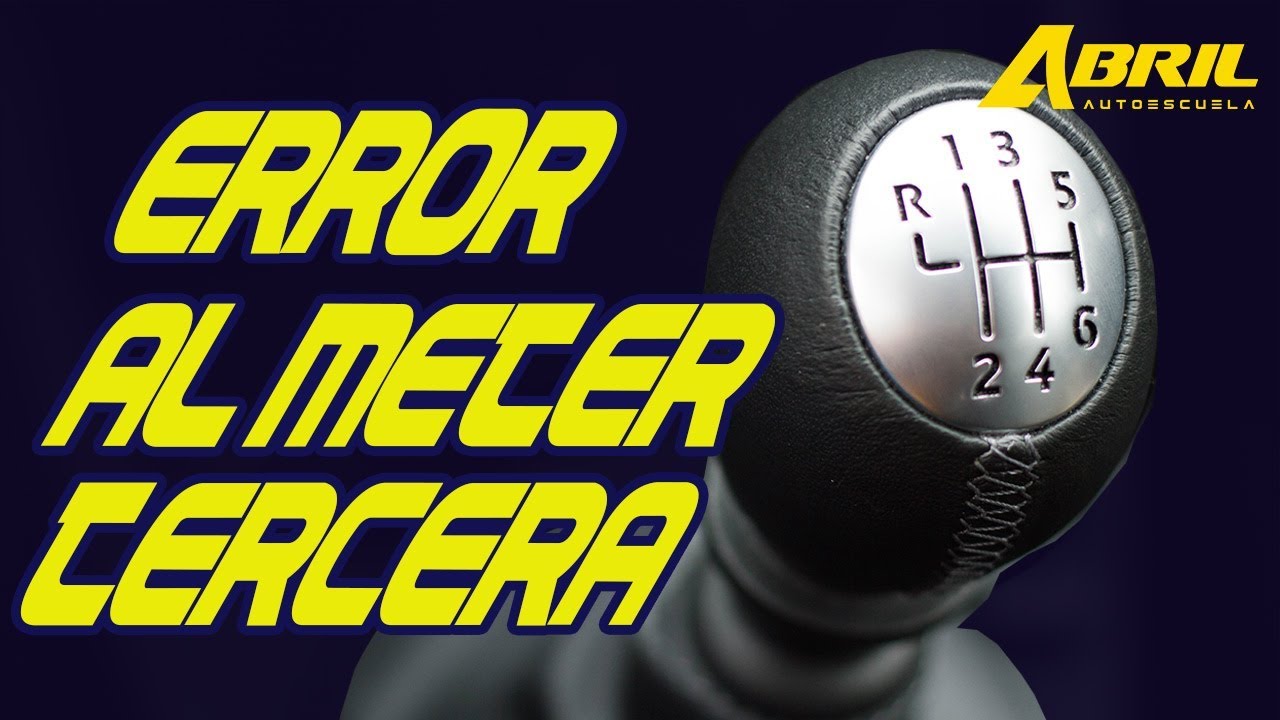 me equivoco al meter las marchas