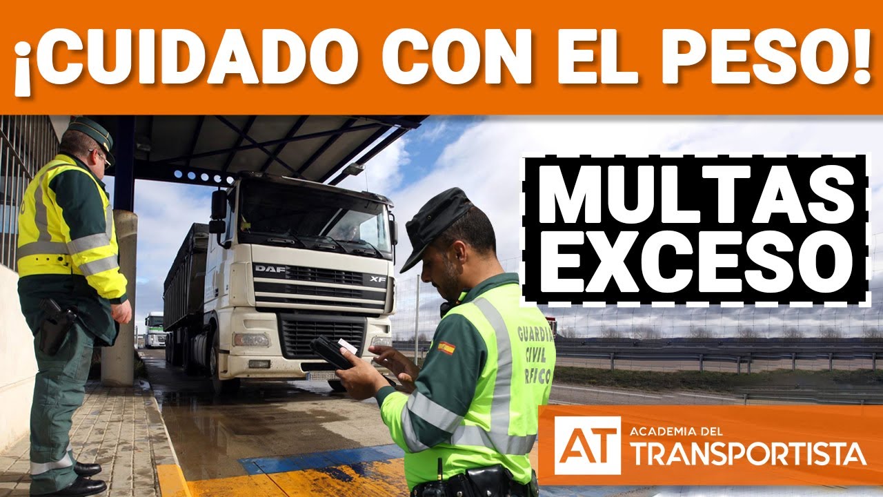 multa por exceso de peso en remolque 750