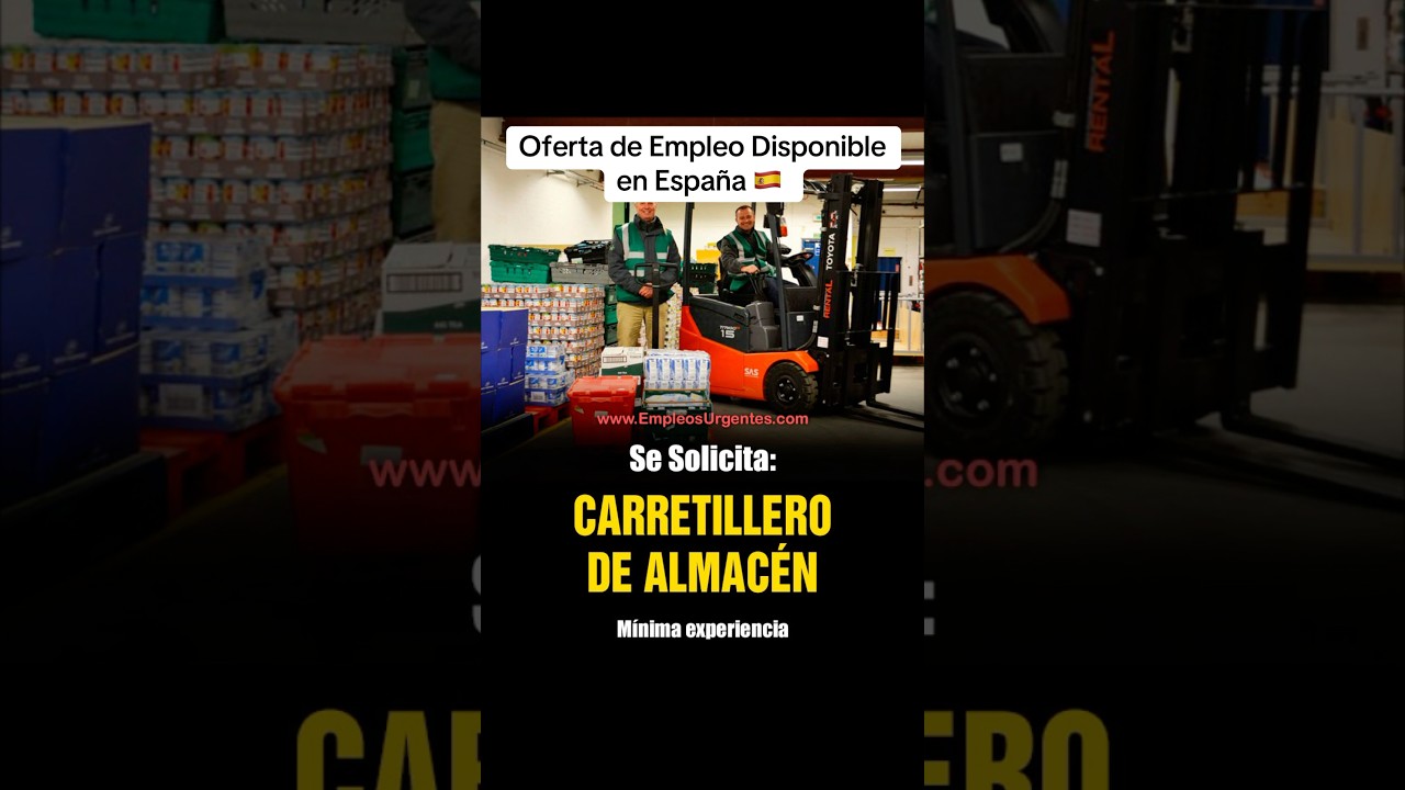 ofertas de trabajo de carretillero en tarragona