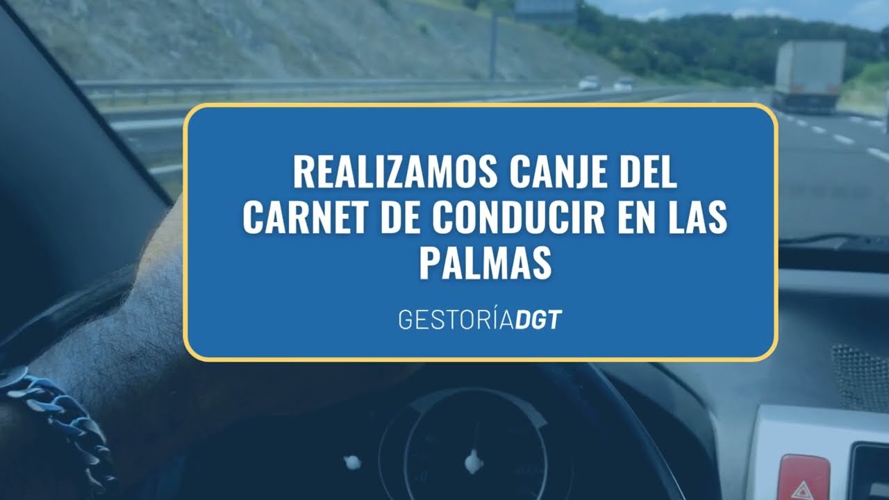 renovar carnet de conducir gran canaria