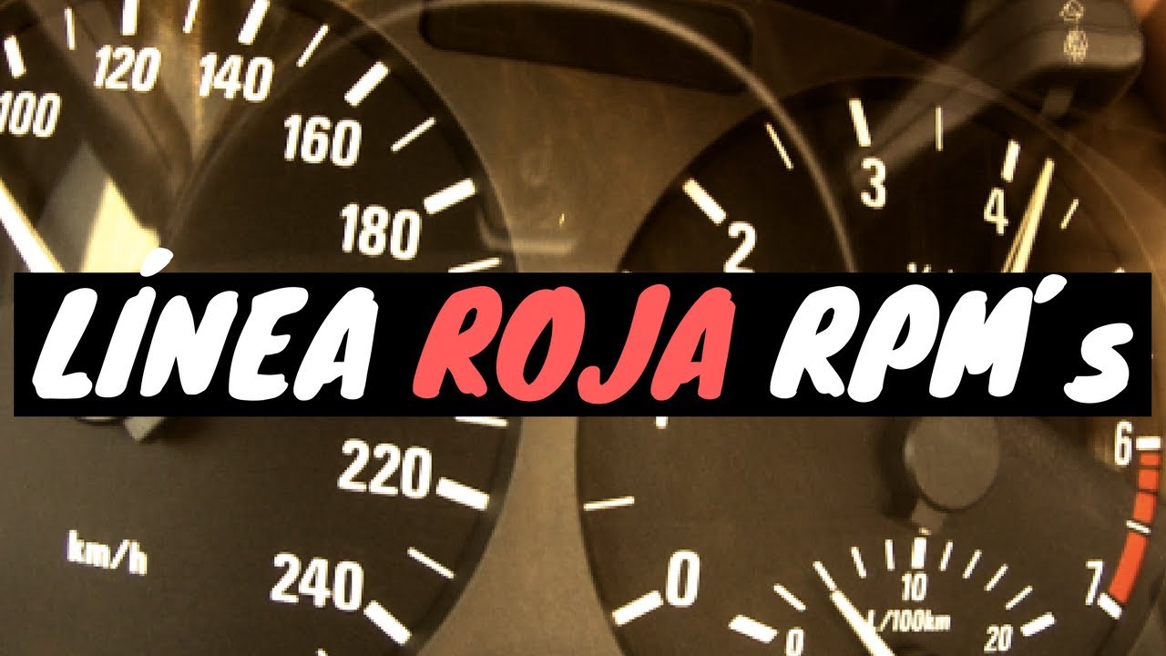 a cuantas revoluciones es recomendable manejar