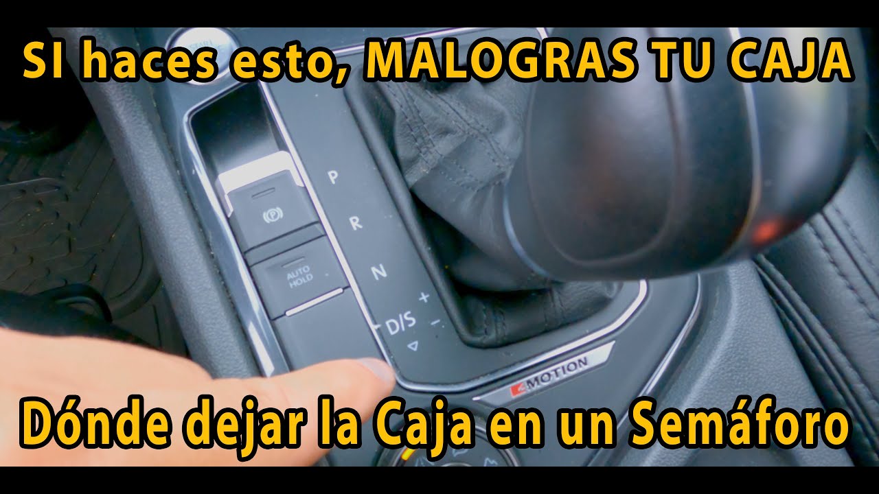 cambio automático poner punto muerto en semáforos