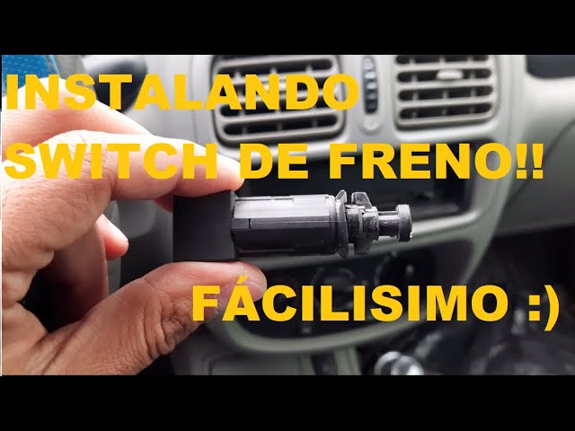 como cambiar el interruptor del pedal de freno