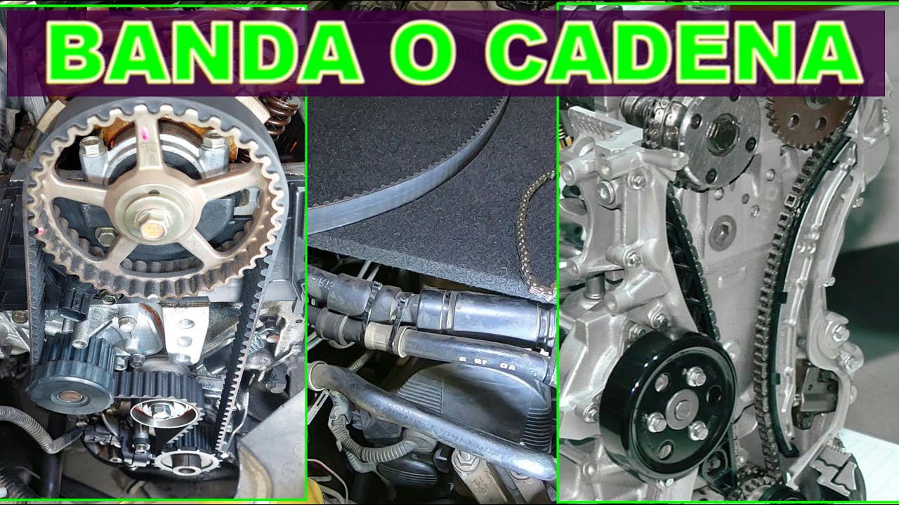 como saber si mi coche lleva cadena o correa