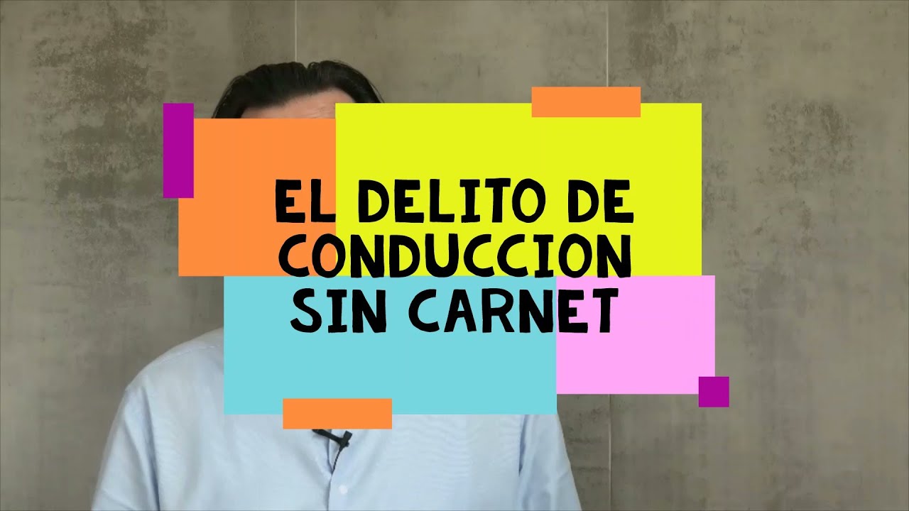 cual es la multa por conducir sin carnet