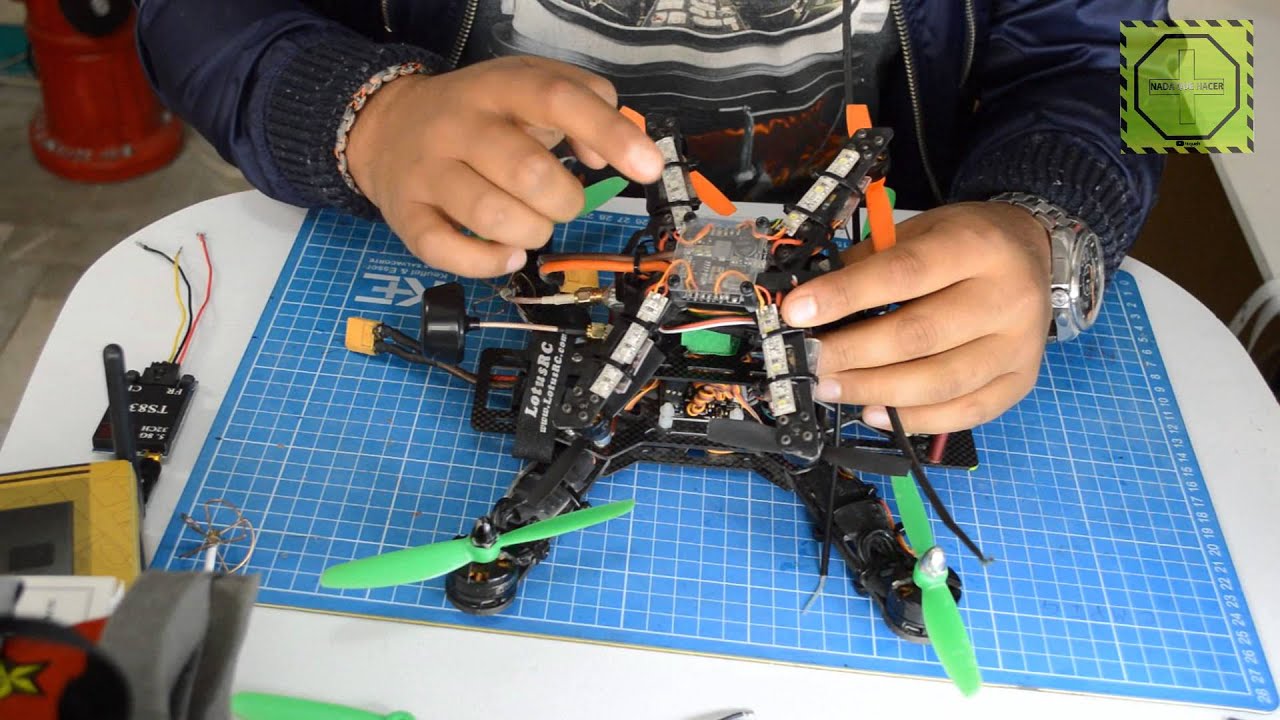 cuales son las partes de un dron