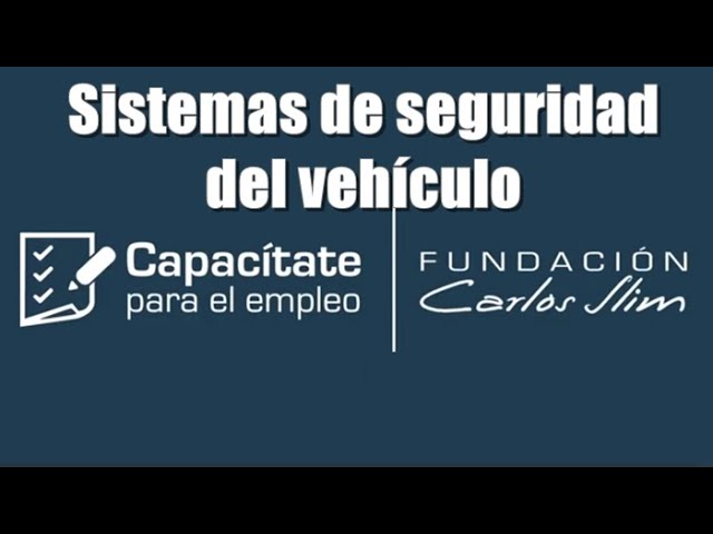 el alumbrado se considera un sistema de seguridad del vehículo