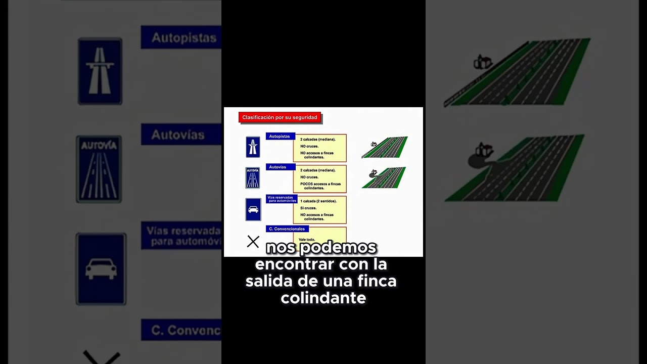 las carreteras convencionales son en general
