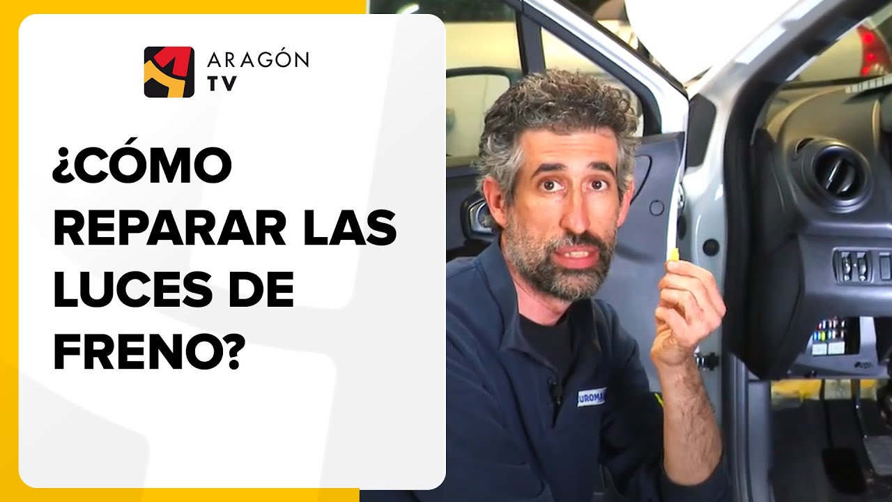 puede circular si las luces de frenado están averiadas