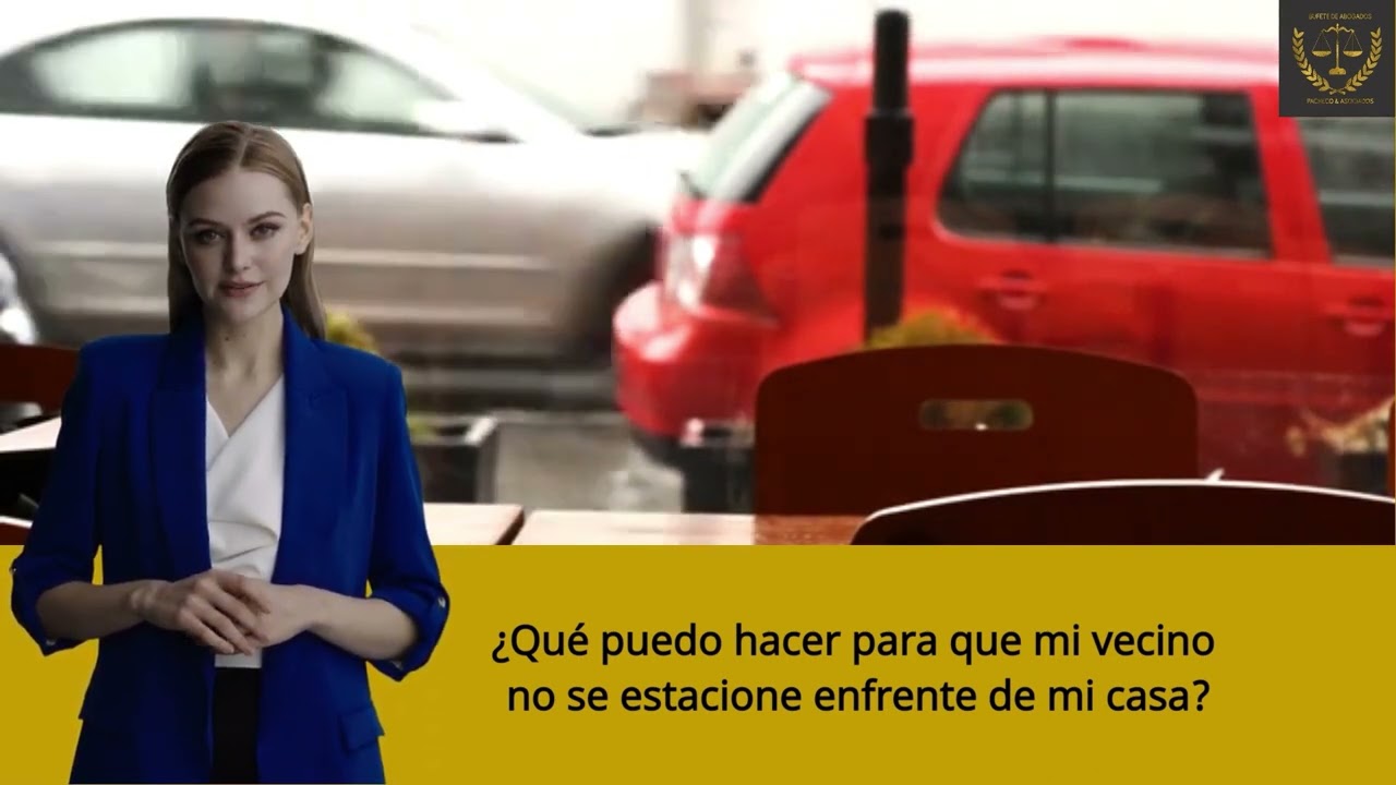 se puede aparcar delante de la entrada de una casa
