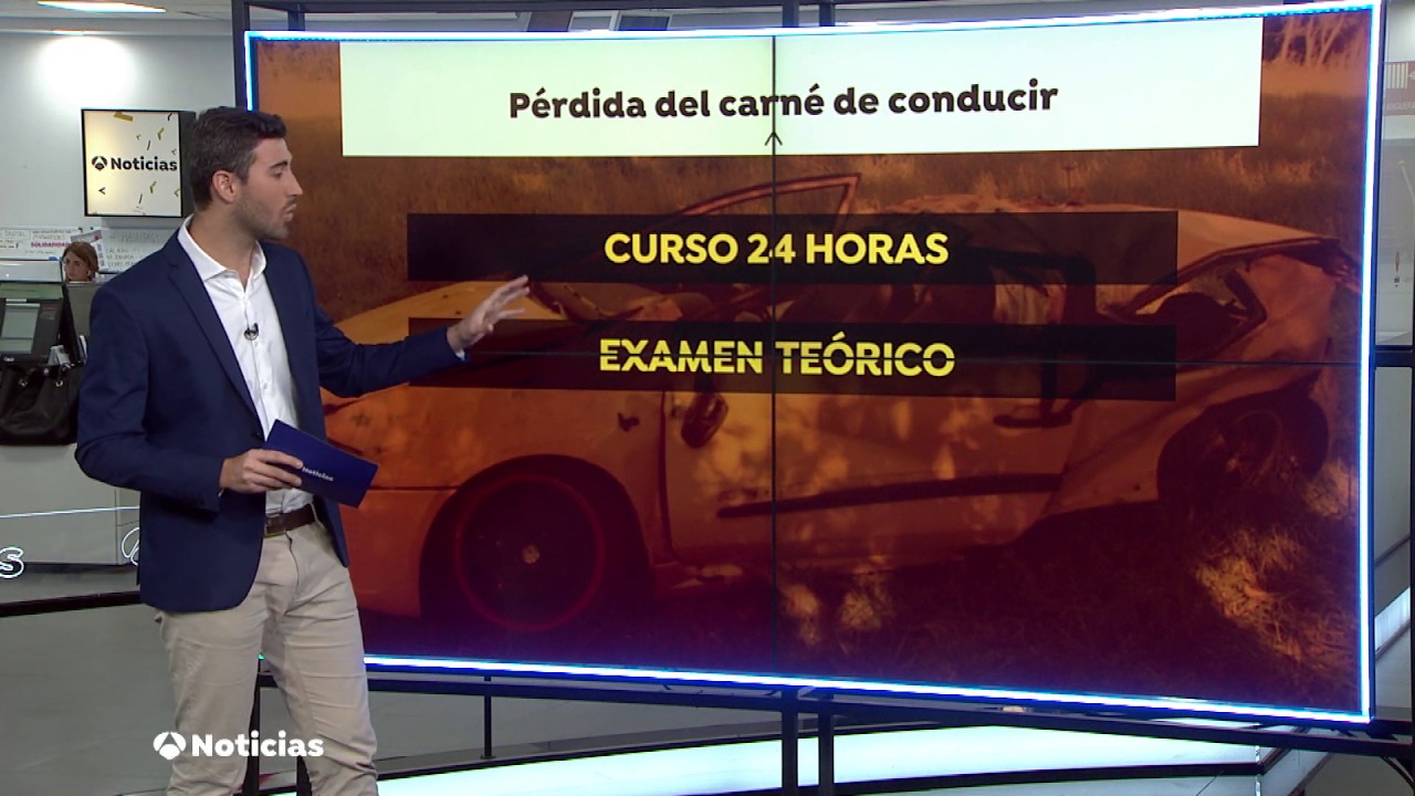 si te retiran el carnet tienes que hacer un curso