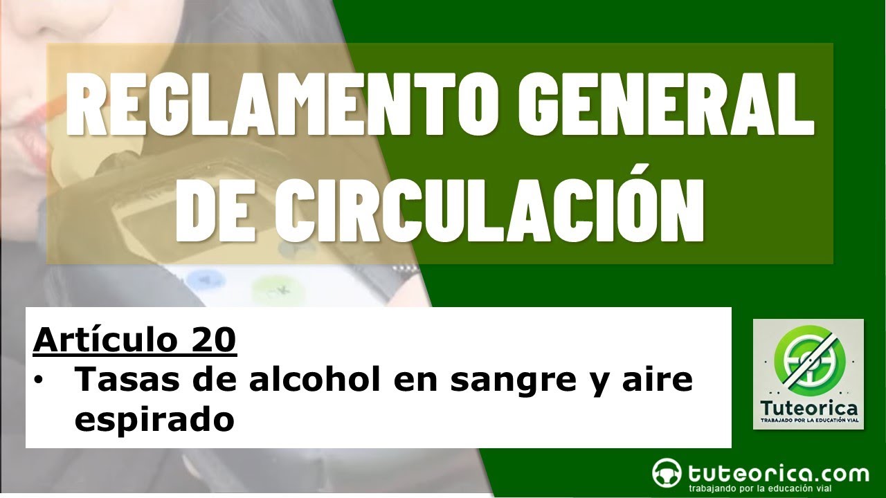 tasas de alcohol en sangre y aire espirado